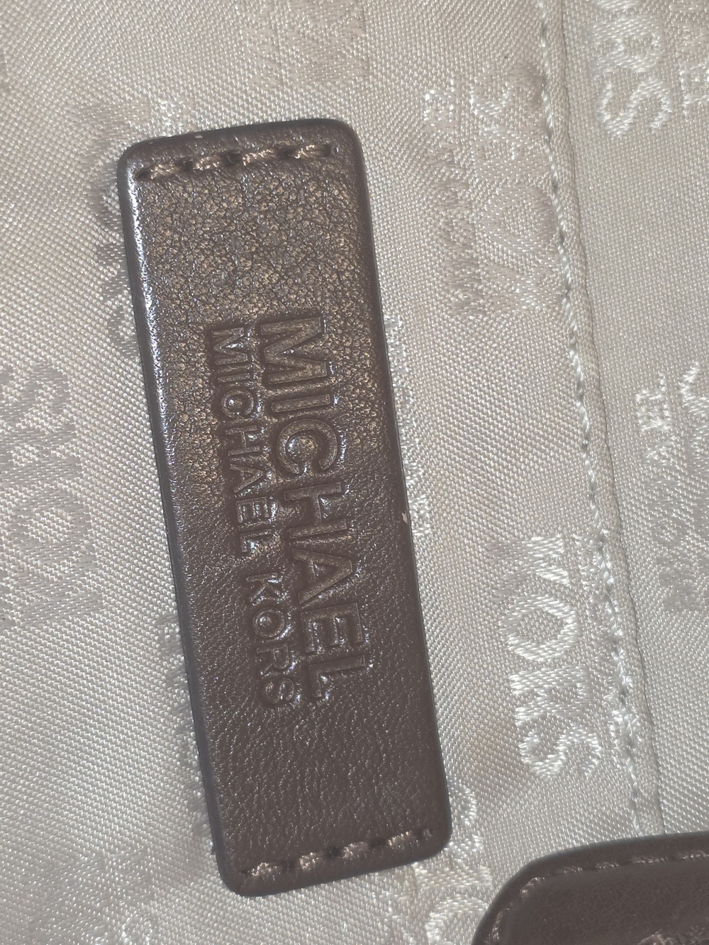 Michael Kors Men's Brown Leather Bag
